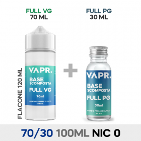 Pack Base Neutra 70/30 - 100ml in 120ml - 0mg