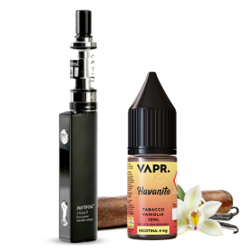 Pack Justfog Q16 con Liquido tabaccoso VAPR. Havanito