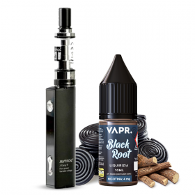 Pack Justfog Q16 con Liquido dolce VAPR. Black Root